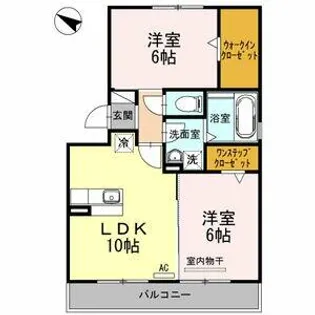 プリーズ錦【3階】の間取り