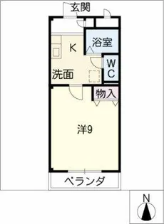 ヴィアーレ【3階】の間取り