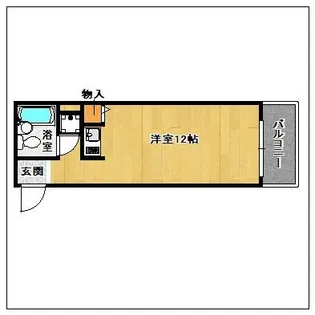 ネオハイツ天神【10階】の間取り