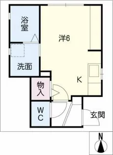 アネックス本山南【1階】の間取り