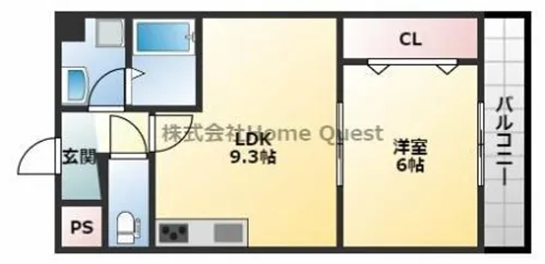 アクティブ・オクダ【1階】の間取り