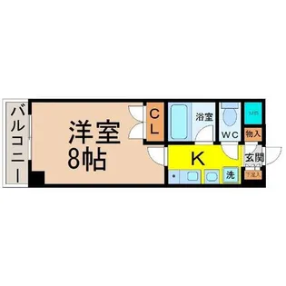 レージュ松原【3階】の間取り