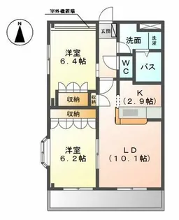 アリスハウス【2階】の間取り