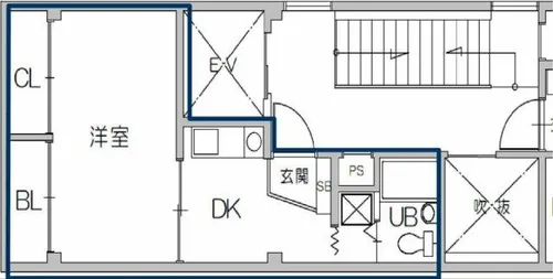 クレストTK【4階】の間取り