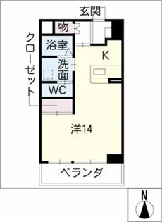 M’s Global Port【5階】の間取り