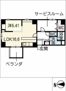 C・P・Pure隼人町【4階】の間取り