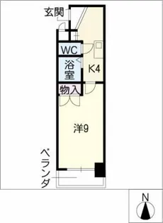 ベース345【1階】の間取り
