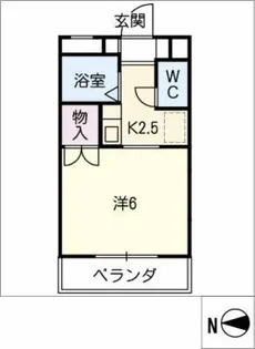 第2マルベリーヒル八事2号館【3階】の間取り