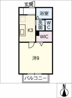 サニーコートふくはら【2階】の間取り