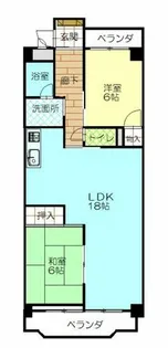 赤坪第2小菅ビル【4階】の間取り