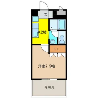 プチ・カノン【1階】の間取り