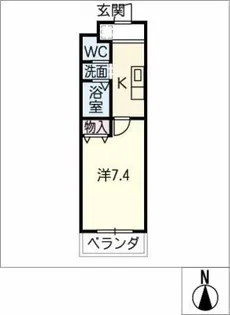 A・City守山小幡【1階】の間取り