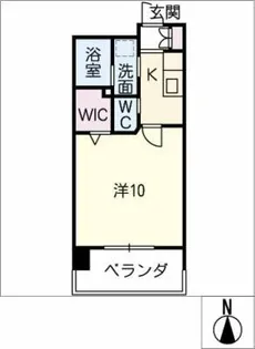 La Vita Nagoya【4階】の間取り