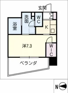 JunriSakurayama【10階】の間取り