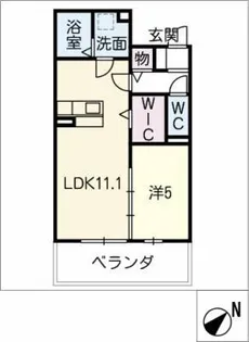 グランジット エヌ【1階】の間取り