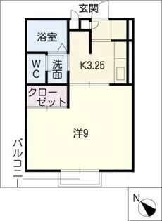 シンフォニースクエアー【2階】の間取り