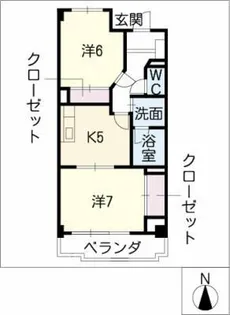 コートクリビア【3階】の間取り