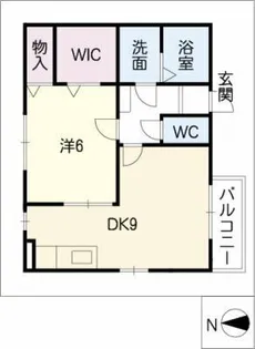 ハイムフロイデ【1階】の間取り