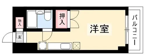 伏見ヨックスマンション【903号室】の間取り