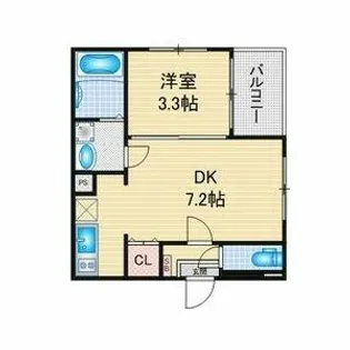 ハーモニーテラス枇杷島【1階】の間取り