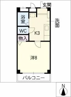 CRESCENT COURT ’98【1階】の間取り