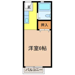 伸和ハイツ【2階】の間取り