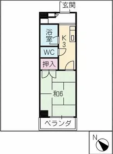 シマ原ビル【3階】の間取り