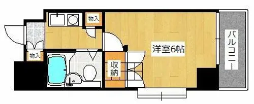 ロイヤルシャトー黒崎【710号室】の間取り