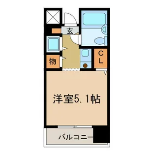 朝日プラザ河内長野デポーフロント【401号室】の間取り