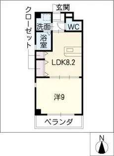 ウィンドウズⅥ【3階】の間取り