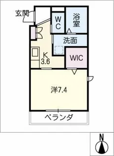 ステラ向陽【3階】の間取り