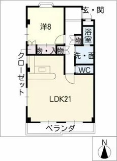 STAY【2階】の間取り