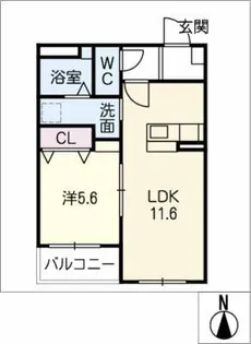 ハートフル21【1階】の間取り