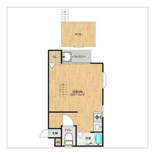 アルティ西片江【203号室】の間取り