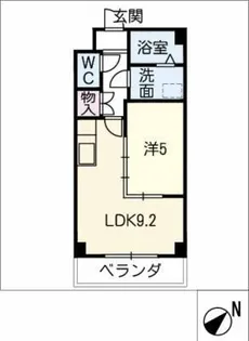 ジョイフィールド【1階】の間取り