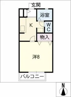悠・ゆう・遊【1階】の間取り
