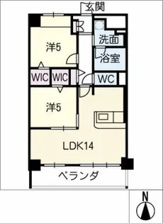 The Day 矢作【1階】の間取り