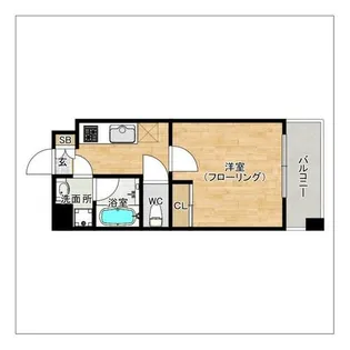ラ・シック サヴォイ【12階】の間取り