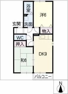 コートビレジ【1階】の間取り