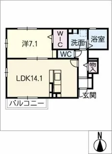 グランパティオ【1階】の間取り