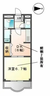Art錦【3階】の間取り
