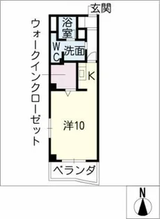 パレ・ジュイール【2階】の間取り