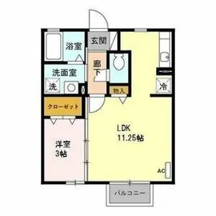 プランメゾン【1階】の間取り