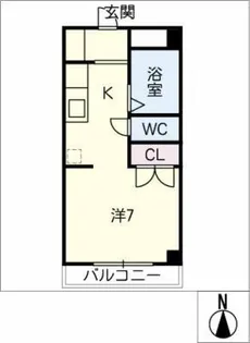 ピュア森下【3階】の間取り
