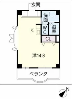 P.MⅡ【3階】の間取り