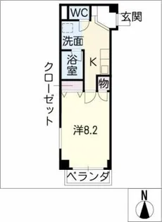シェルグランデ【1階】の間取り