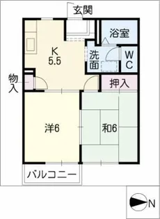 ステラ【2階】の間取り