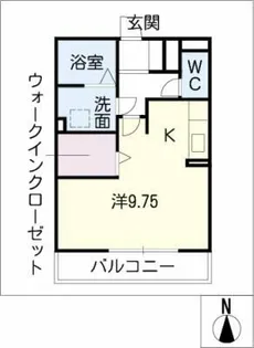 エル・ソレイユ【1階】の間取り