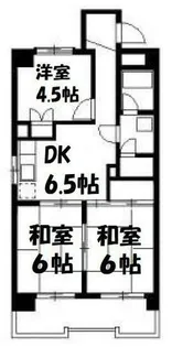 レスカール千代田【5階】の間取り