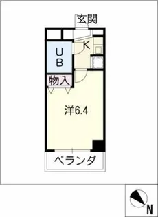 インペリアル中村公園【9階】の間取り